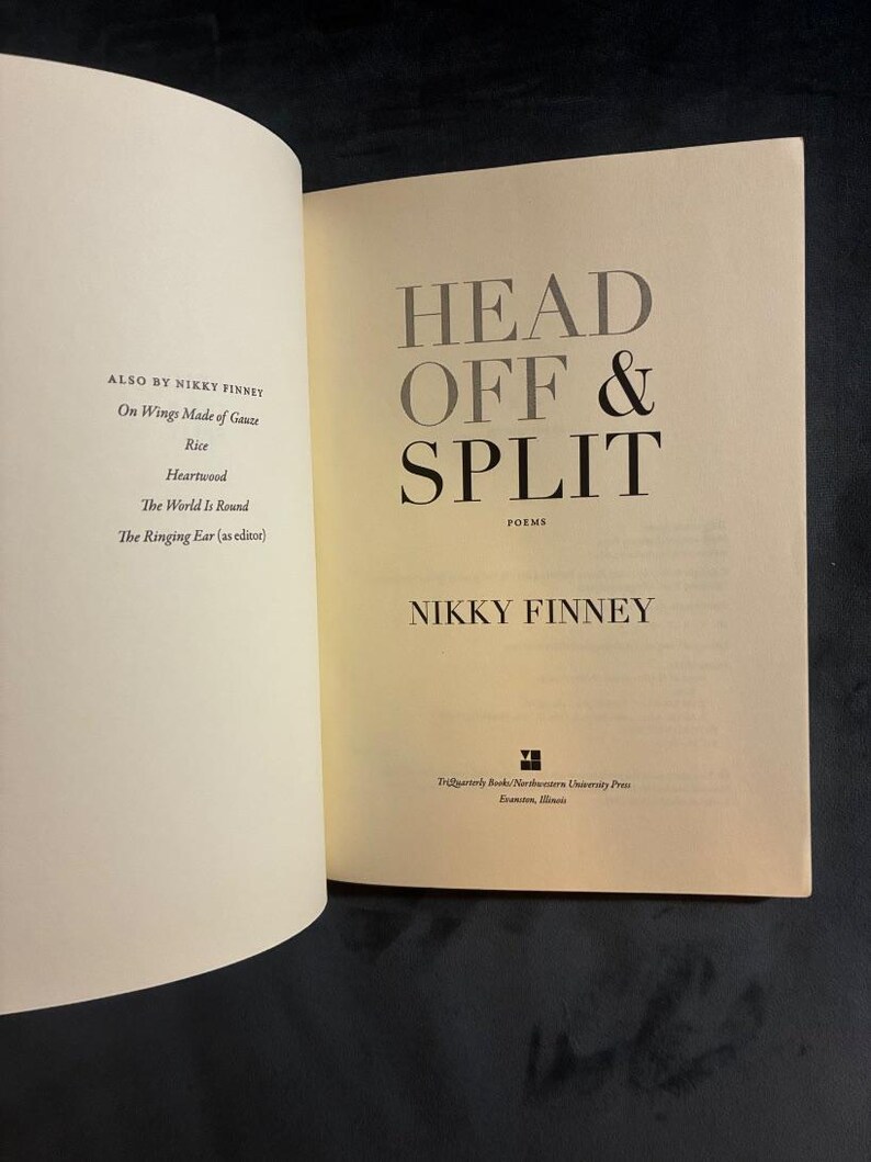 Head Off & Split by Nikky Finney First Edition 4th Printing Very Good image 5