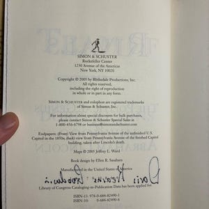 Team of Rivals: Lincoln's Political Genius by Doris Kearns Goodwin, Signed First Edition image 3