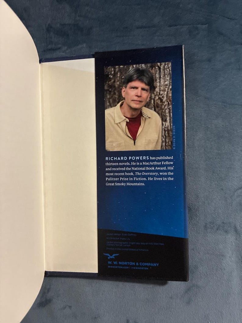 Verwarring door Richard Powers Eerste editie Eerste druk In uitstekende/bijna uitstekende staat Hardcover afbeelding 7