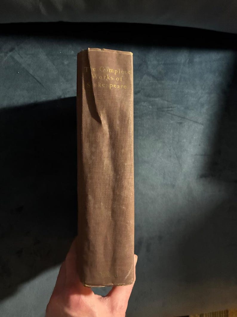 As Obras de William Shakespeare, Oxford University Press, Edição de Nova Iorque, Bom estado, capa dura. imagem 1