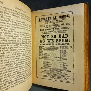 Charles Dickens: His Life and Work by Stephen Leacock 1936 Doubleday, Doran Edition Later Printing Very Good image 7