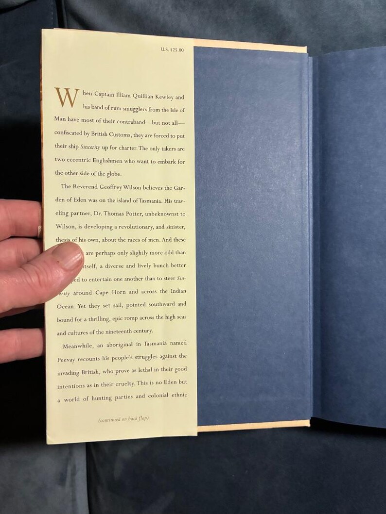 Passageiros Ingleses, de Matthew Kneale, 2000, Primeira Edição, Primeira Impressão, Capa Dura, Excelente/Quase Excelente imagem 2