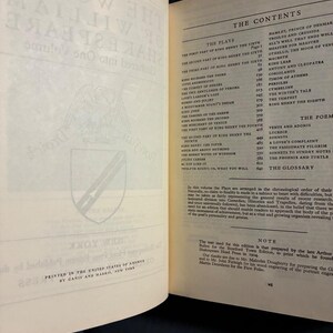 As Obras de William Shakespeare, Oxford University Press, Edição de Nova Iorque, Bom estado, capa dura. imagem 4