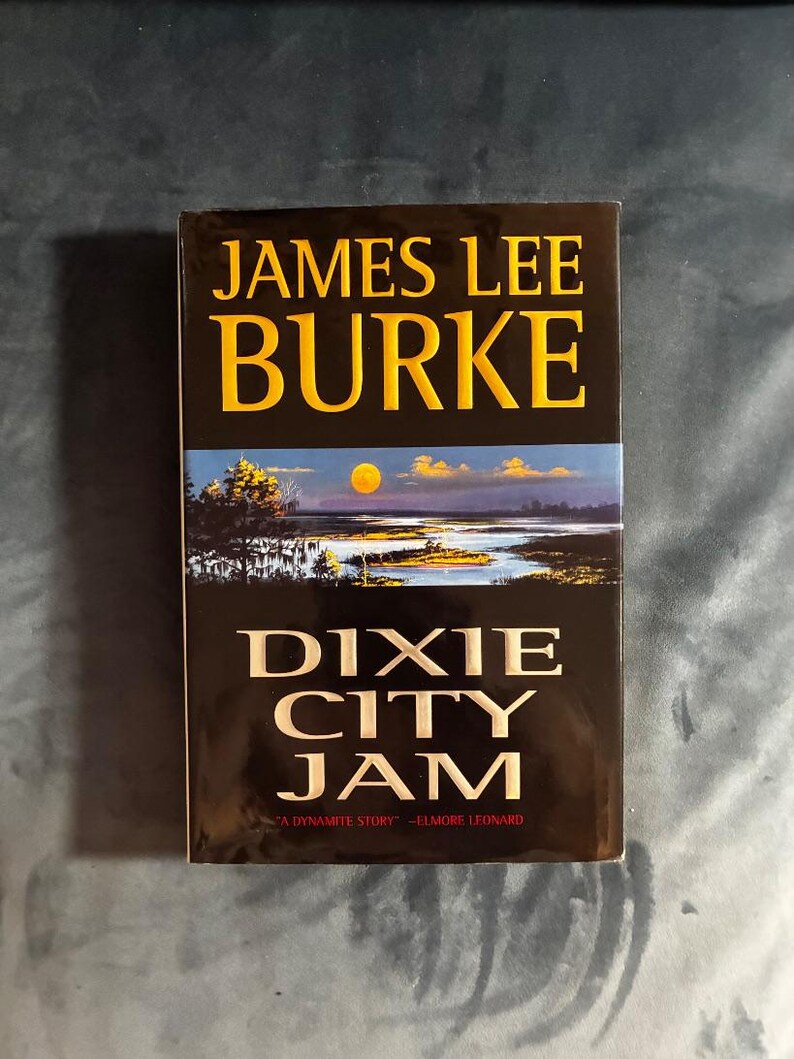 Dixie City Jam av James Lee Burke 1994 Första upplagan Första trycket Nära fin/Nära fin bild 1