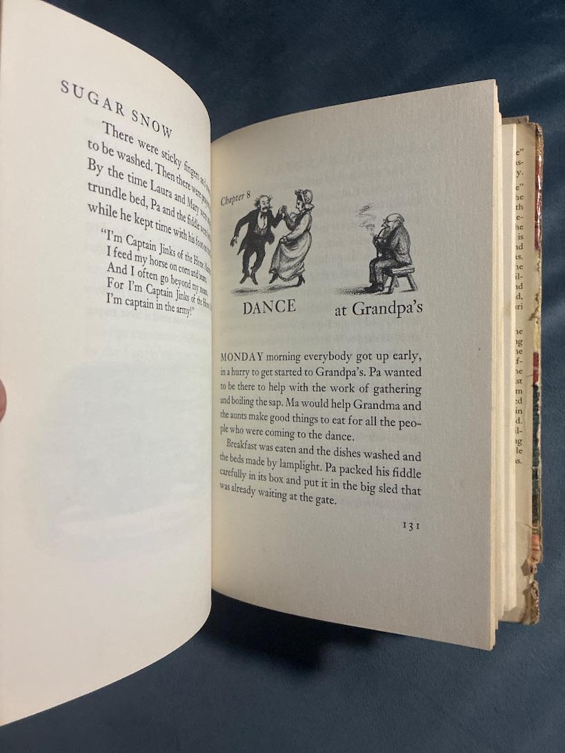 Little House in the Big Woods: Laura Ingalls Wilder Book Club Edition (Hardcover) image 10
