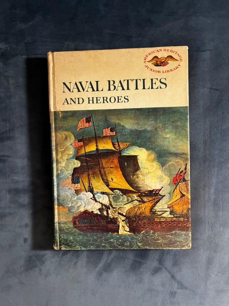 Battaglie navali ed eroi di Wilbur Cross; Editori di American Heritage 1960 immagine 1
