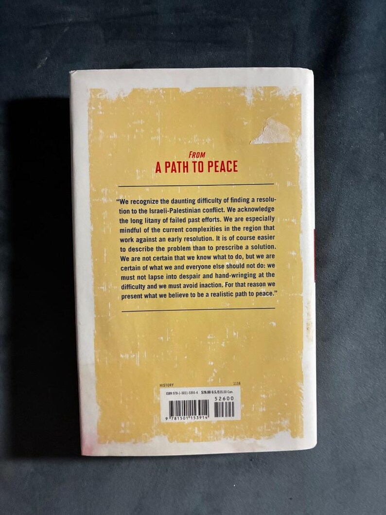 A Path to Peace by George J. Mitchell and Alon Sachar First Edition Second Printing Fine/Very Good Hardcover image 5