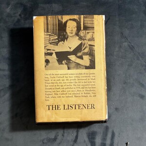 The Listener by Taylor Caldwell: 1960 First Edition Hardcover (Very Good/Good) image 2