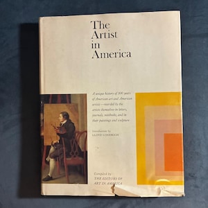 Der Künstler in Amerika, herausgegeben von den Redakteuren von Art in America, 1967, Erstausgabe, erster Druck, Zustand: Gut bis Sehr gut Bild 1