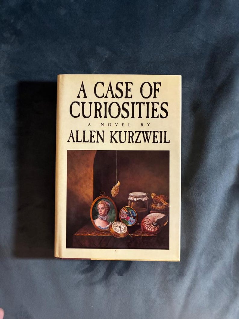Ein Fall voller Kuriositäten von Allen Kurzweil, 1992, Erstausgabe, erster Druck, Nahezu neuwertig/Sehr gut Bild 1