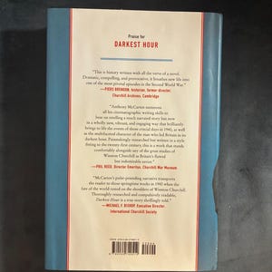 Die dunkelste Stunde: Wie Churchill England vom Abgrund zurückbrachte von Anthony McCarten Erste Auflage, erster Druck Nahezu neuwertig/Sehr gut Bild 2