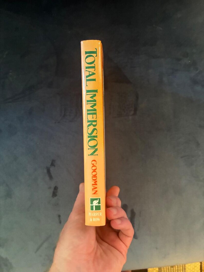 Total Immersion by Allegra Goodman: First Edition Hardcover (1989) image 5