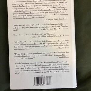 De slangen van het paradijs door Edward Abbey, eerste editie, hardcover. afbeelding 3