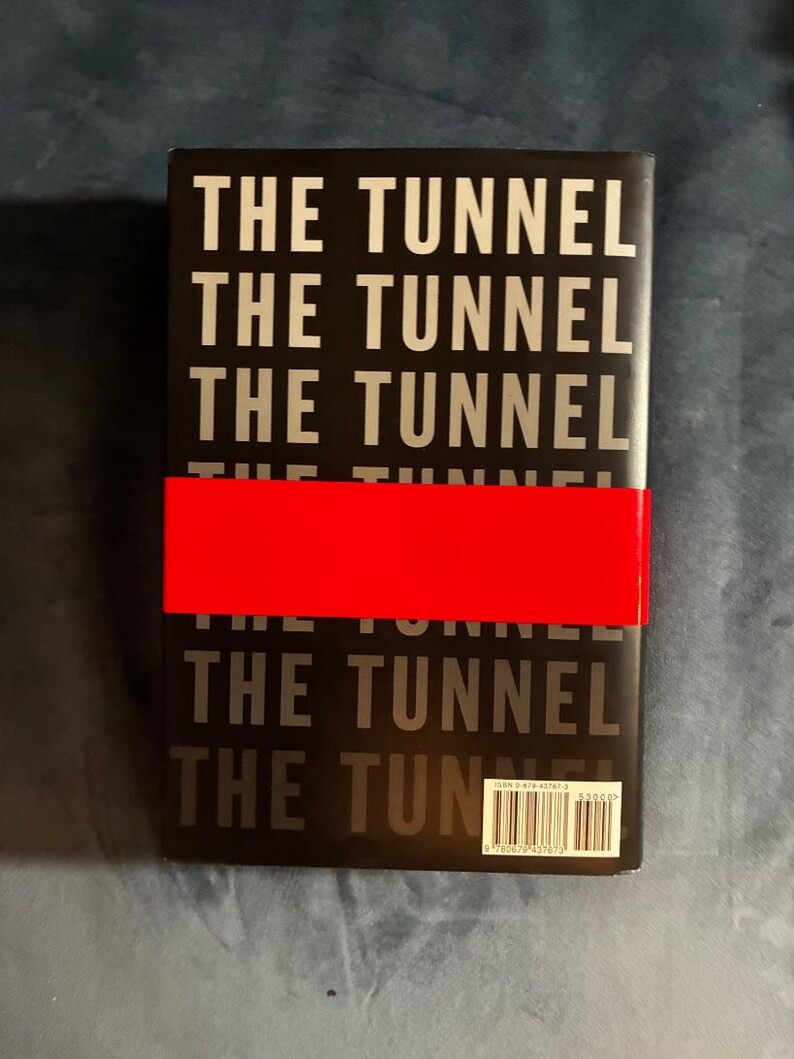 El túnel de William H. Gass, 1995, primera edición, primera impresión, casi perfecto/casi perfecto imagen 5