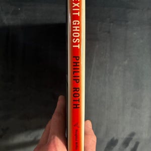 Exit Ghost by Philip Roth 2007 First Edition First Printing Fine/Near Fine image 2