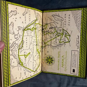 Au cœur de l'Afrique par John Gunther, 1955, première édition, premier tirage, bon état image 7