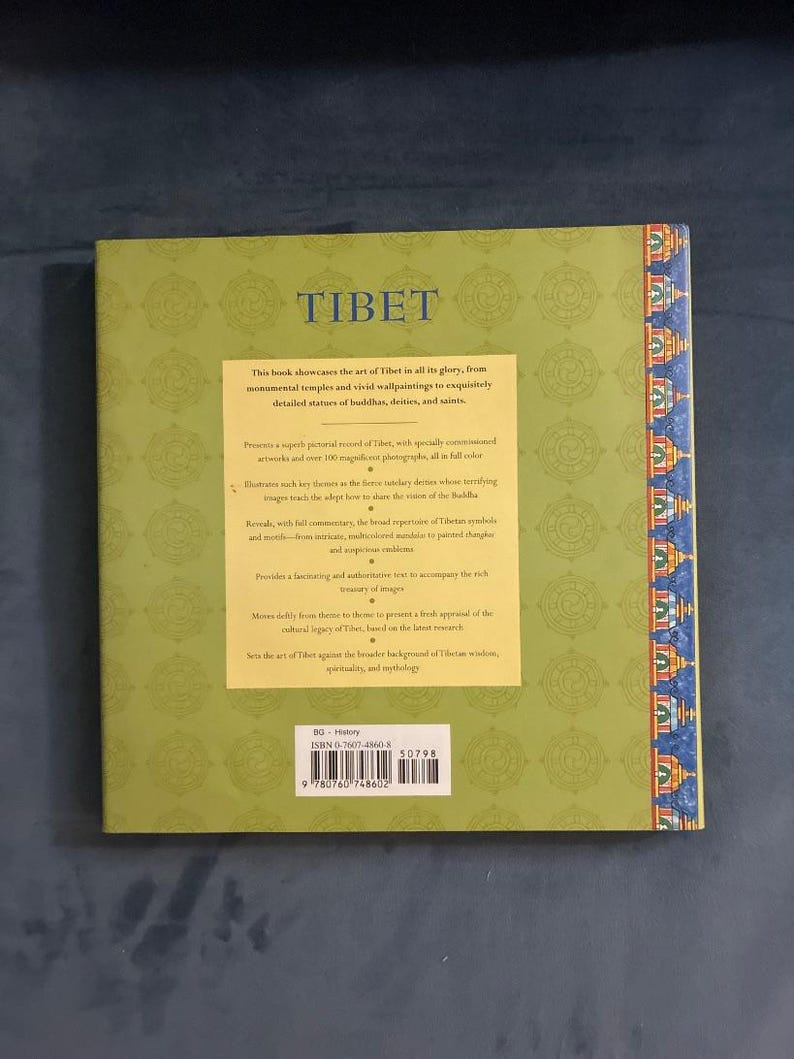 Tibet Life, Myth, Art Hardcover Book: Michael Willis Later Edition First Printing image 4