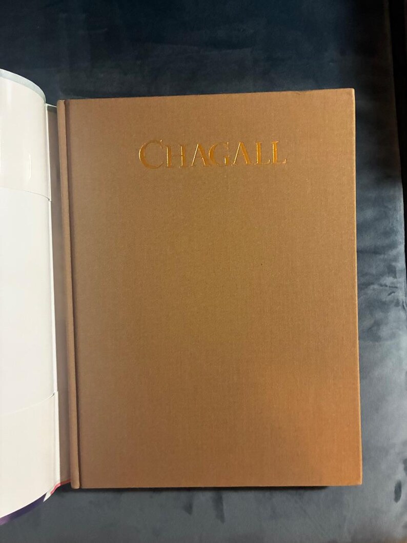 Chagall by Werner Haftmann 1984 First Edition First Printing Near Fine/Very Good image 8