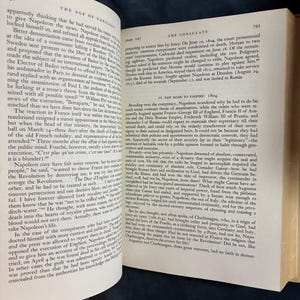The Age of Napoleon by Will and Ariel Durant 1975 First Edition First Printing Fine/Very Good image 4