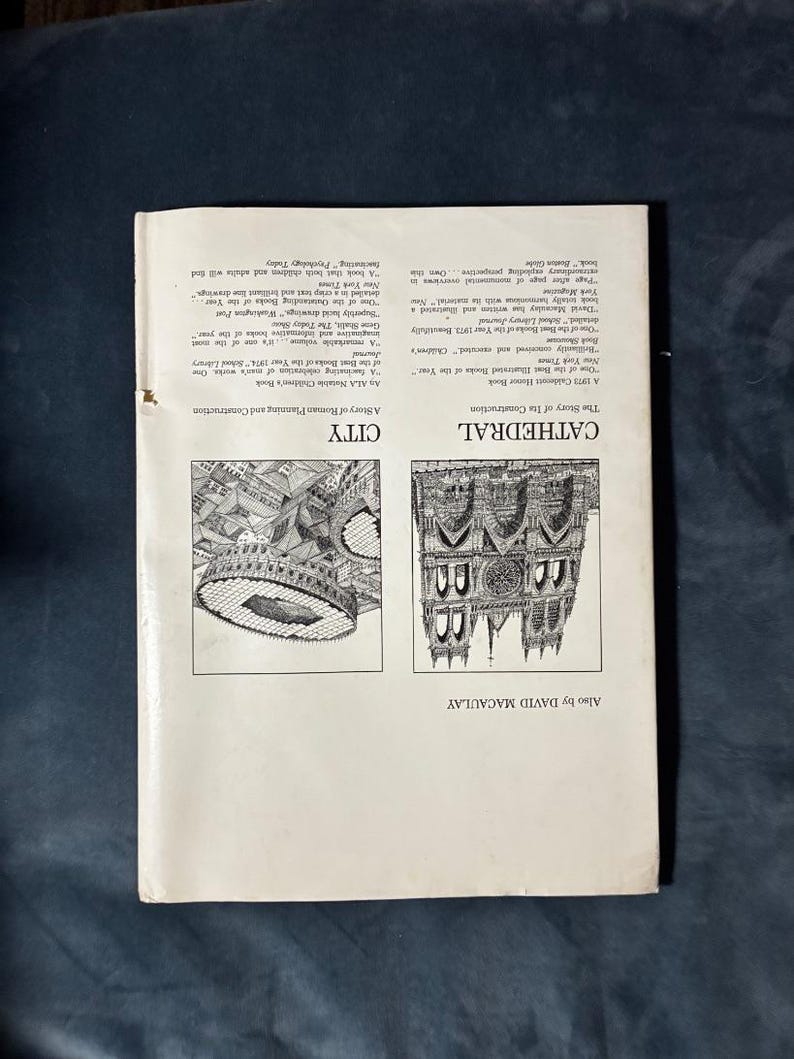 Pyramid by David Macaulay 1975 First Edition Second Printing Very Good/Very Good image 7