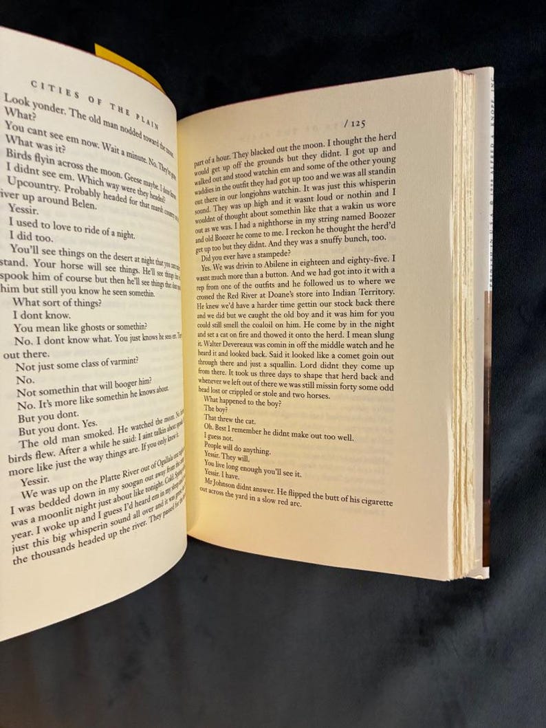 Ciudades de la llanura, de Cormac McCarthy, 1998. Primera edición, primera impresión. Excelente/Casi excelente estado. imagen 4