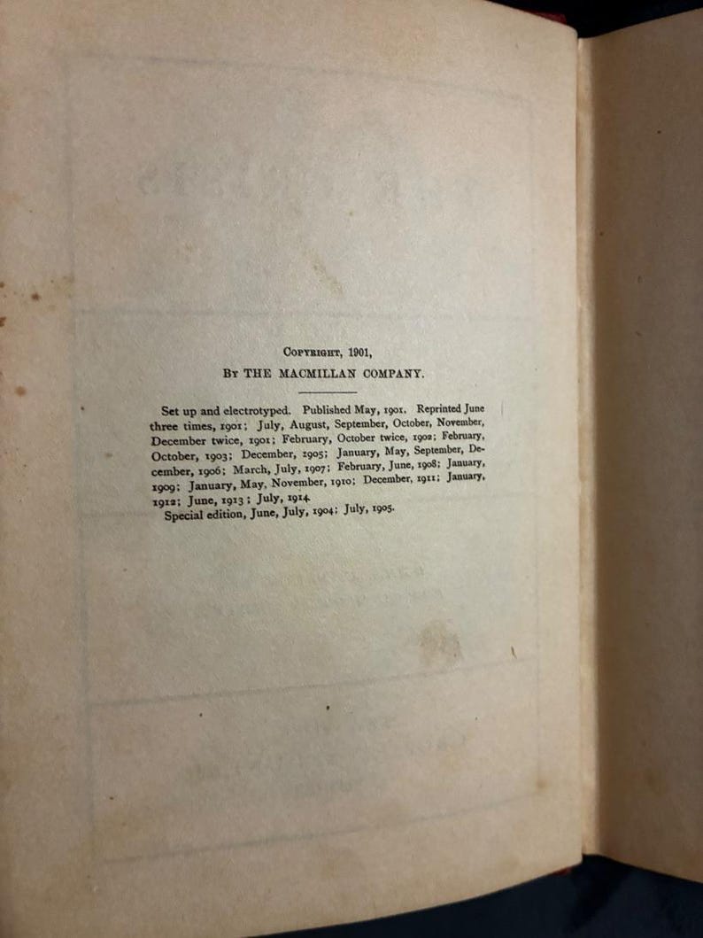 Die Krise von Winston Churchill, Macmillan-Ausgabe von 1901, späterer Druck, gut erhalten Bild 4
