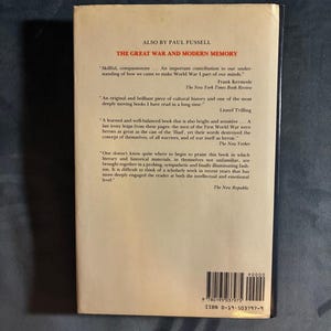 Wartime: Understanding and Behavior in the Second World War by Paul Fussell 1989 First Edition First Printing Good/Near Fine Hardcover image 6