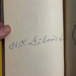 This Man Gibson Robert W. Lawrence Signed by Herb (HR) Gibson 1st Edition 1st Printing image 6