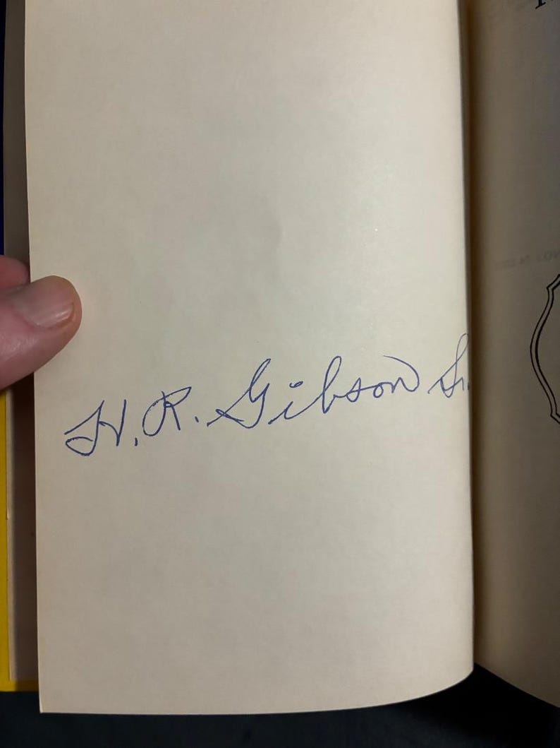 This Man Gibson Robert W. Lawrence Signed by Herb (HR) Gibson 1st Edition 1st Printing image 6