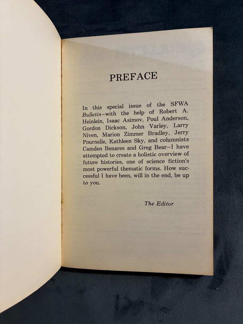 The Bulletin of the Science Fiction Writers of America, Vol. 14, No. 3 (Whole No. 71) — Science-Fiction Future Histories: A Special Issue image 5