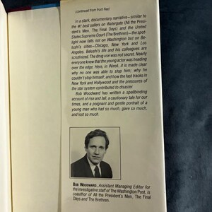Wired : La courte vie et les excès de John Belushi par Bob Woodward. Première édition, premier tirage. État proche du neuf/Très bon + Relié. image 5