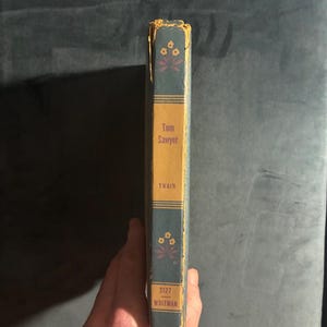 The Adventures of Tom Sawyer by Mark Twain 1944 Whitman Publishing Co.,, Wisconsin Edition Good image 2