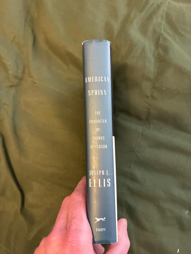American Sphinx: Thomas Jefferson Character Study by Joseph J. Ellis (First Edition) image 4