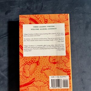 Total Immersion by Allegra Goodman: First Edition Hardcover (1989) image 3