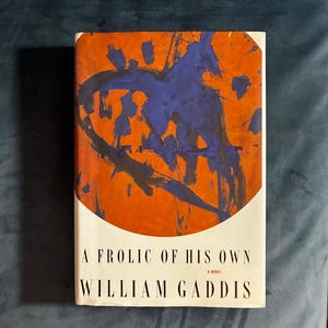 Una aventura propia de William Gaddis, 1994. Primera edición, primera impresión. Casi perfecto/Casi perfecto. imagen 1
