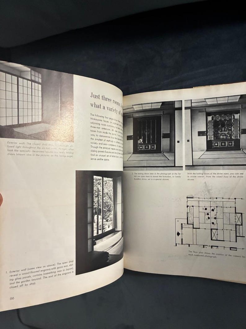 The Japanese House: Its Interior and Exterior by Kiyoko and Tatsuo Ishimoto Later Edition Very Good/Good Hardcover image 7