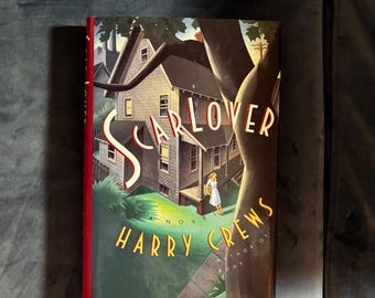 Scar Lover de Harry Crews, 1992, primera edición, primera impresión, casi perfecto/casi perfecto, tapa dura.