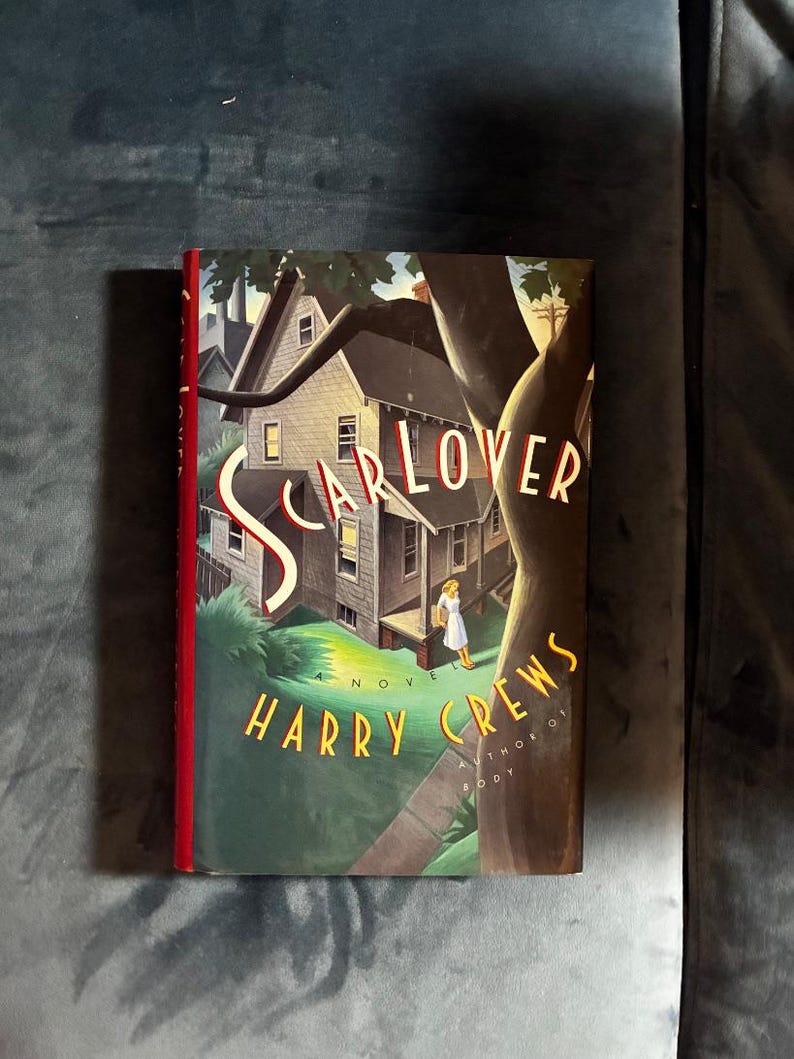 Scar Lover by Harry Crews 1992 First Edition First Printing Near Fine/Near Fine Hardcover image 1
