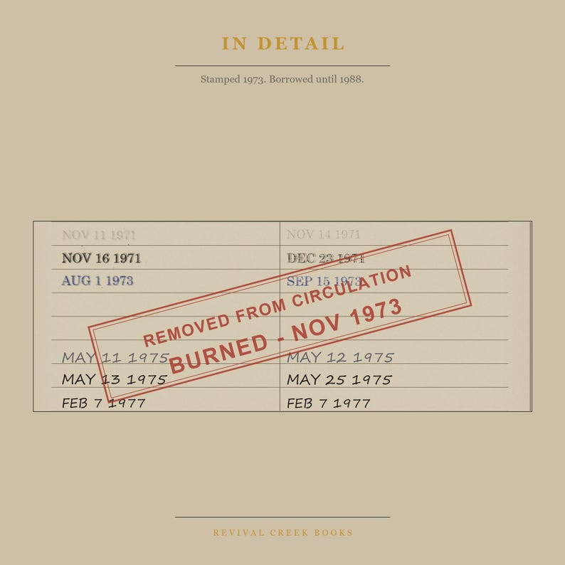 Slaughterhouse-Five Banned Book Poster | Kurt Vonnegut Library Card Print | Anti War Literature Art imagem 7