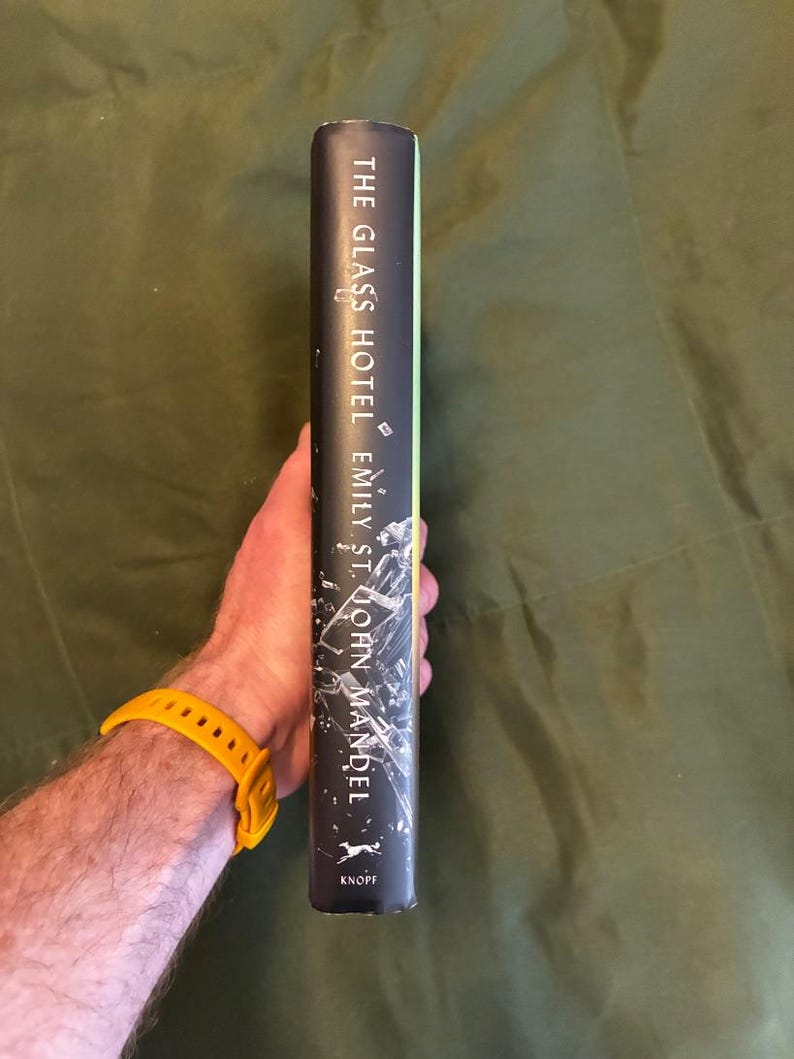 The Glass Hotel First Edition Hardcover Novel by Emily St. John Mandel image 6