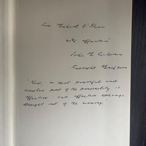 John McGahern Signed and Inscribed - Letters of J.B. Yeats 1st/1st image 2