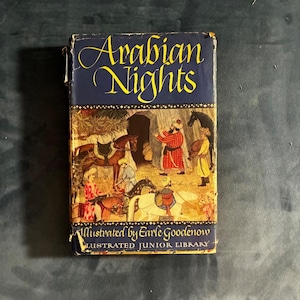 Die Geschichten aus Tausendundeiner Nacht, illustriert von Earle Goodenow, Grosset & Dunlap-Ausgabe von 1946, Zustand: Gut/Gut Bild 1