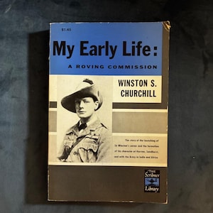 My Early Life: A Roving Commission by Winston S. Churchill Scribner Library paperback Edition 1st edition thus (Sept 1960) image 1
