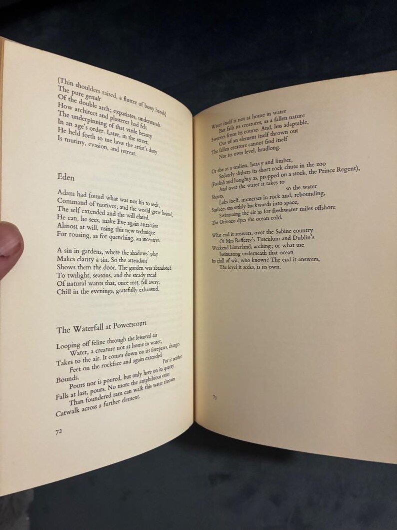 Poemas completos 1950-1970 de Donald Davie, 1972. Primera edición, primera impresión. Muy buen estado/buen estado. Tapa dura. imagen 5