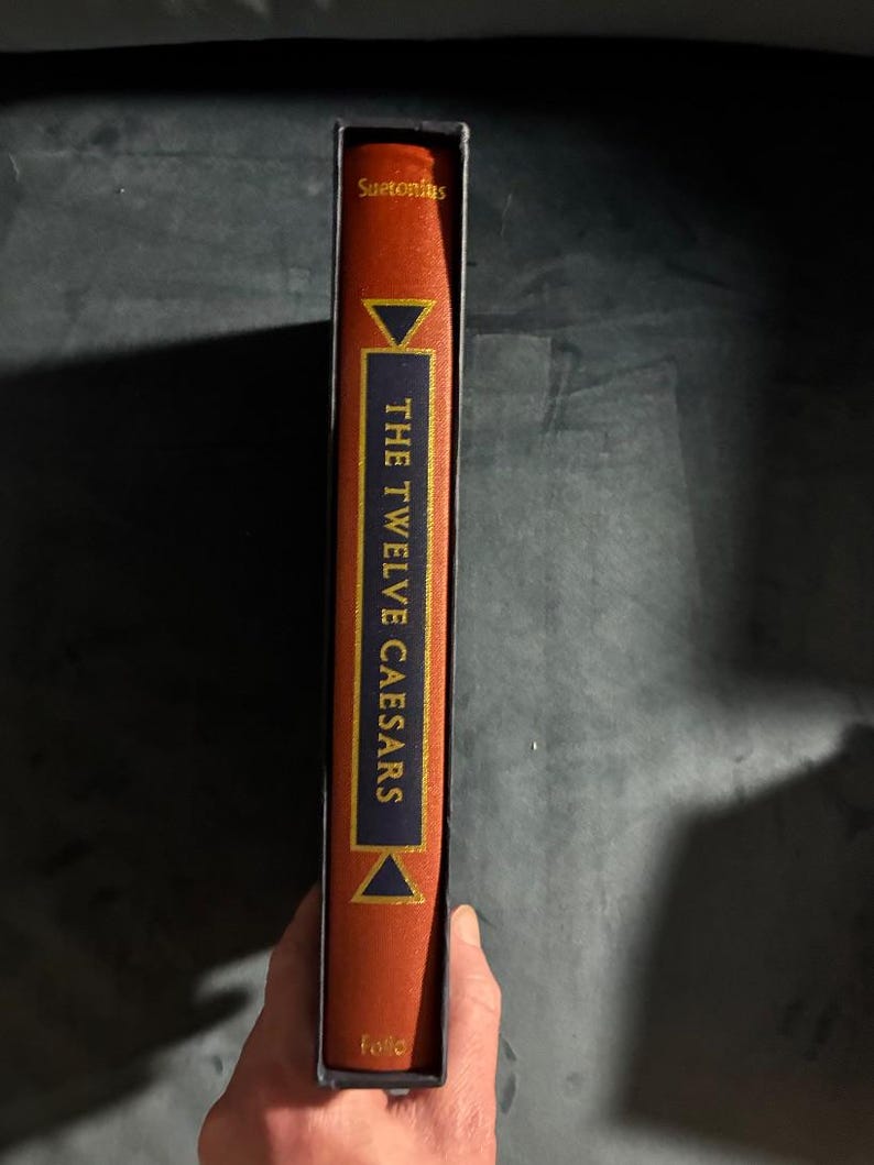 The Twelve Caesars by Suetonius First Edition 16th Printing Fine image 2