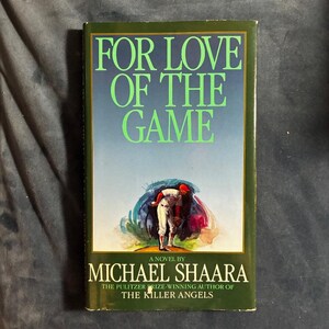 Por amor al juego, de Michael Shaara, 1991, primera edición, primera impresión, casi perfecto/muy bueno. imagen 1