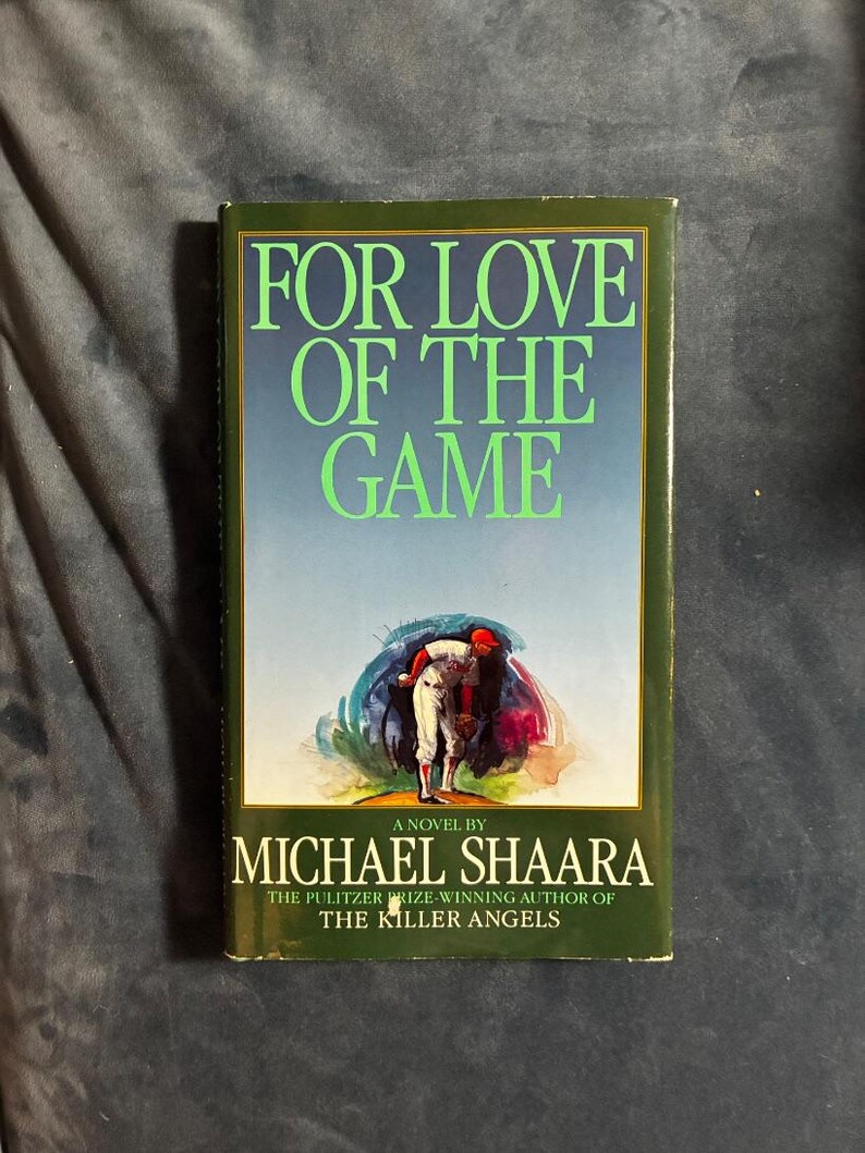 Por amor al juego, de Michael Shaara, 1991, primera edición, primera impresión, casi perfecto/muy bueno. imagen 1