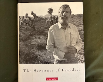 Die Schlangen des Paradieses von Edward Abbey, Erstausgabe, Hardcover
