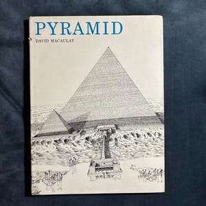 Pyramid by David Macaulay 1975 First Edition Second Printing Very Good/Very Good