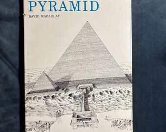 Pyramid by David Macaulay 1975 First Edition Second Printing Very Good/Very Good